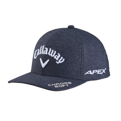 New! Callaway Mens Tour Authentic Performance Pro Hat Golf Black Heather