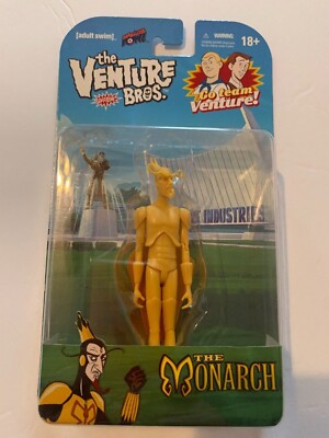EE Excl. Venture Bros The Monarch Unpainted Test Shot 3.75'' Figure -  Super Rare