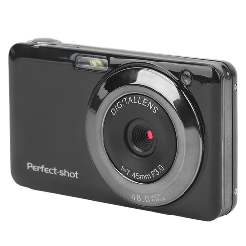 (Black) Kids Camera 48MP Vlogging Camera 8x Optical Zoom Compact Fit - Picture 10 of 22