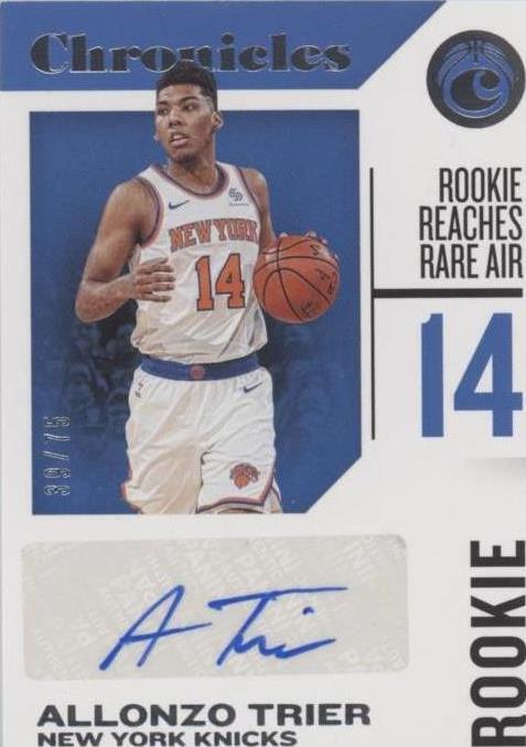 2018-19 Panini Chronicles - Allonzo Trier #RC-ATR - 1 of 2