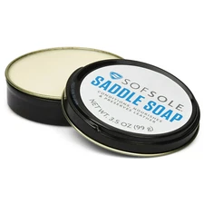 Sof Sole SADDLE SOAP CONDITIONS NOURISHES & PRESERVES LEATHER Shoe Care PROTECTS