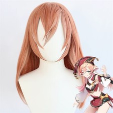 Genshin Impact Yanfei ANIME Cartoon Cosplay Wig Heat Resistant Synthesis Wigs