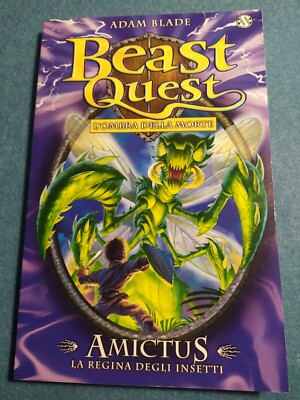 BUCH ROMAN BEAST QUEST AMICTUS DIE INSEKTENKÖNIGIN ADAM BLADE