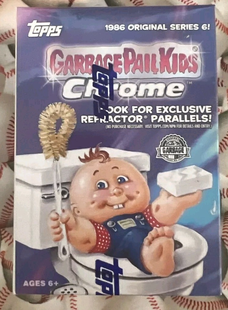 2023 Topps Chrome Garbage Pail Kids Original Series 6 Blaster Box Factory Sealed
