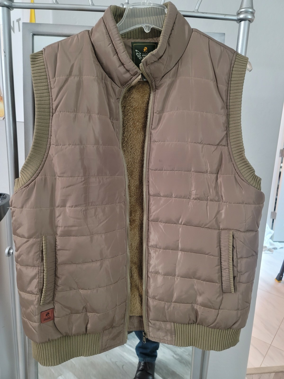 Mens Vest Beige XXL eBay