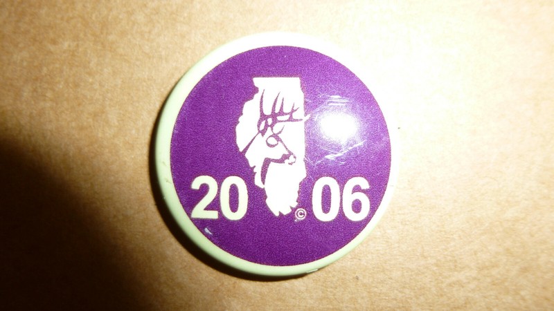 2006 Illinois Deer Harvest Pin  -  Shotgun Only