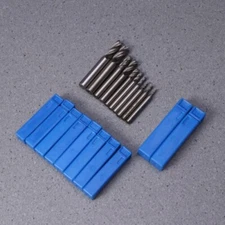 10PCS End Milling Set Cutter bits Milling Bits for Metal Milling Cutter Bit