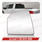 Left Driver Side Mirror Glass Heated W/ Blind Spot For Ford F-150 F150 2015-2020