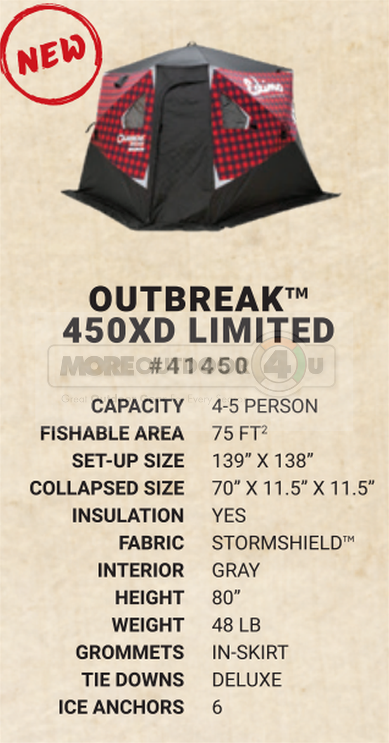 ESKIMO 41450 Outbreak 450xdo Plaid 