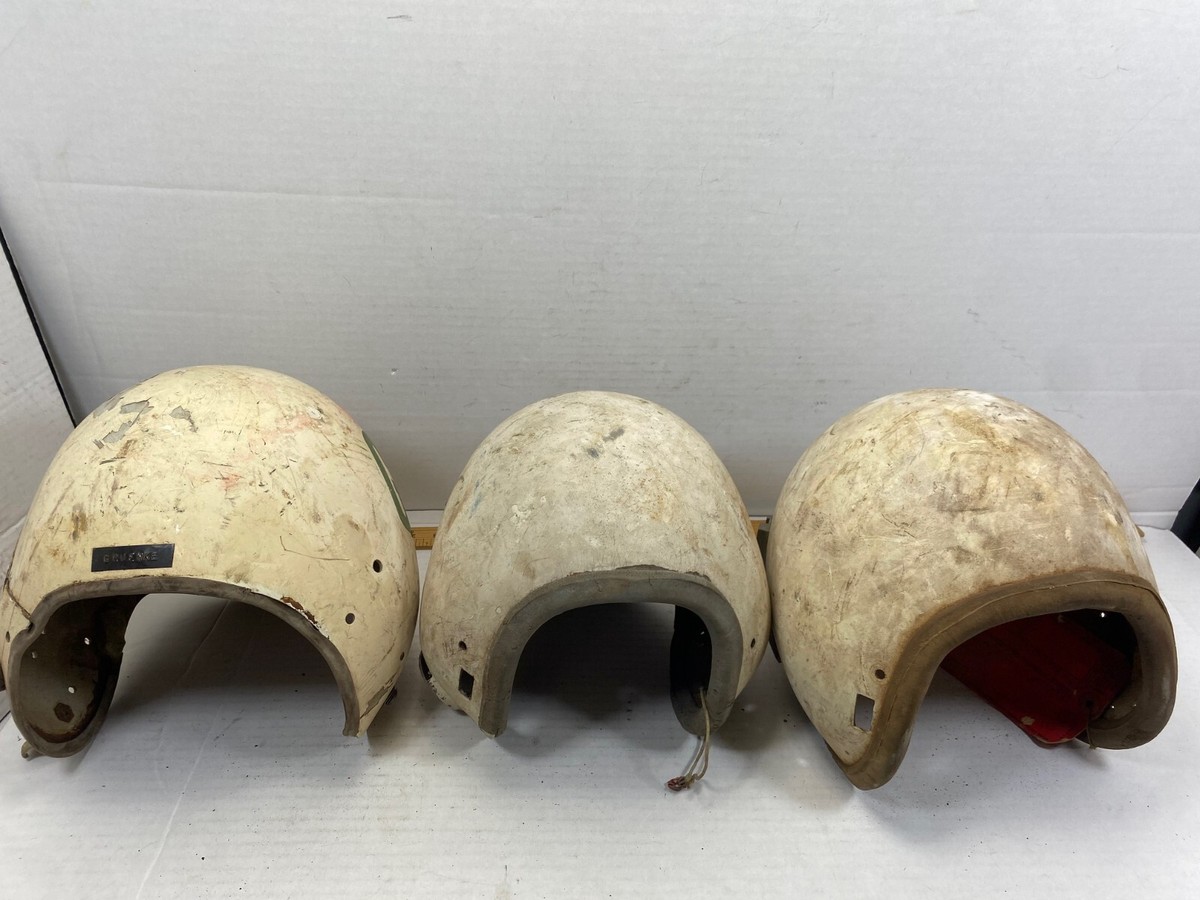 HGU-2A/U/P Flyers Flight Helmet Shells, LOT OF 3-Used-OLD, (2)LG