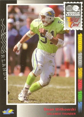 WILD-CARD WLAF Dean Witkowski RC PACKERS North Dakota