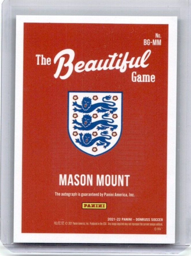 2021-22 Panini Donruss Soccer Mason Mount #BG-MM The Beautiful
