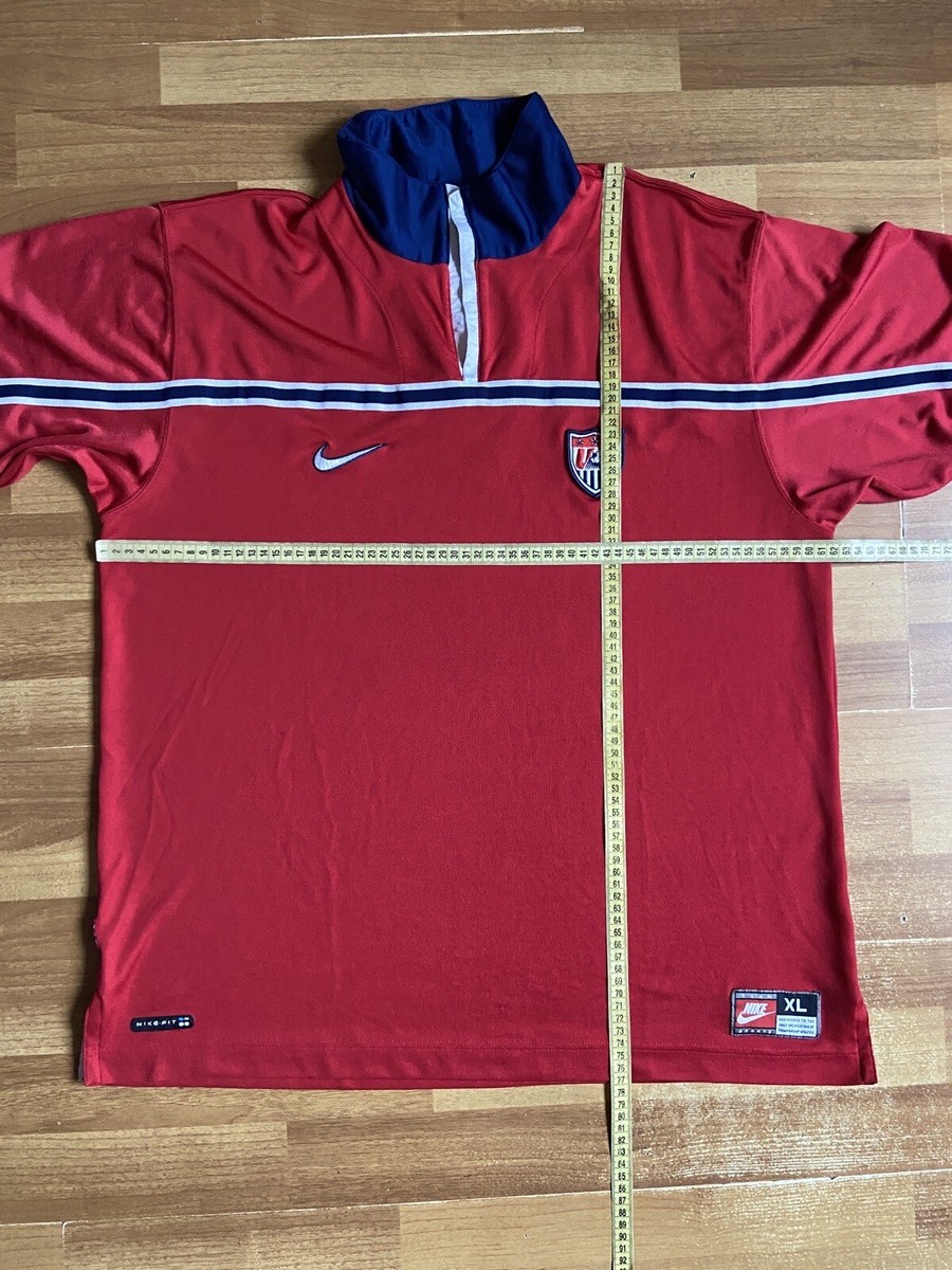 NIKE soccer シャツ　USA代表away 98〜00 シーズン NIKE soccer シャツ USA代表away 98〜00 シーズン