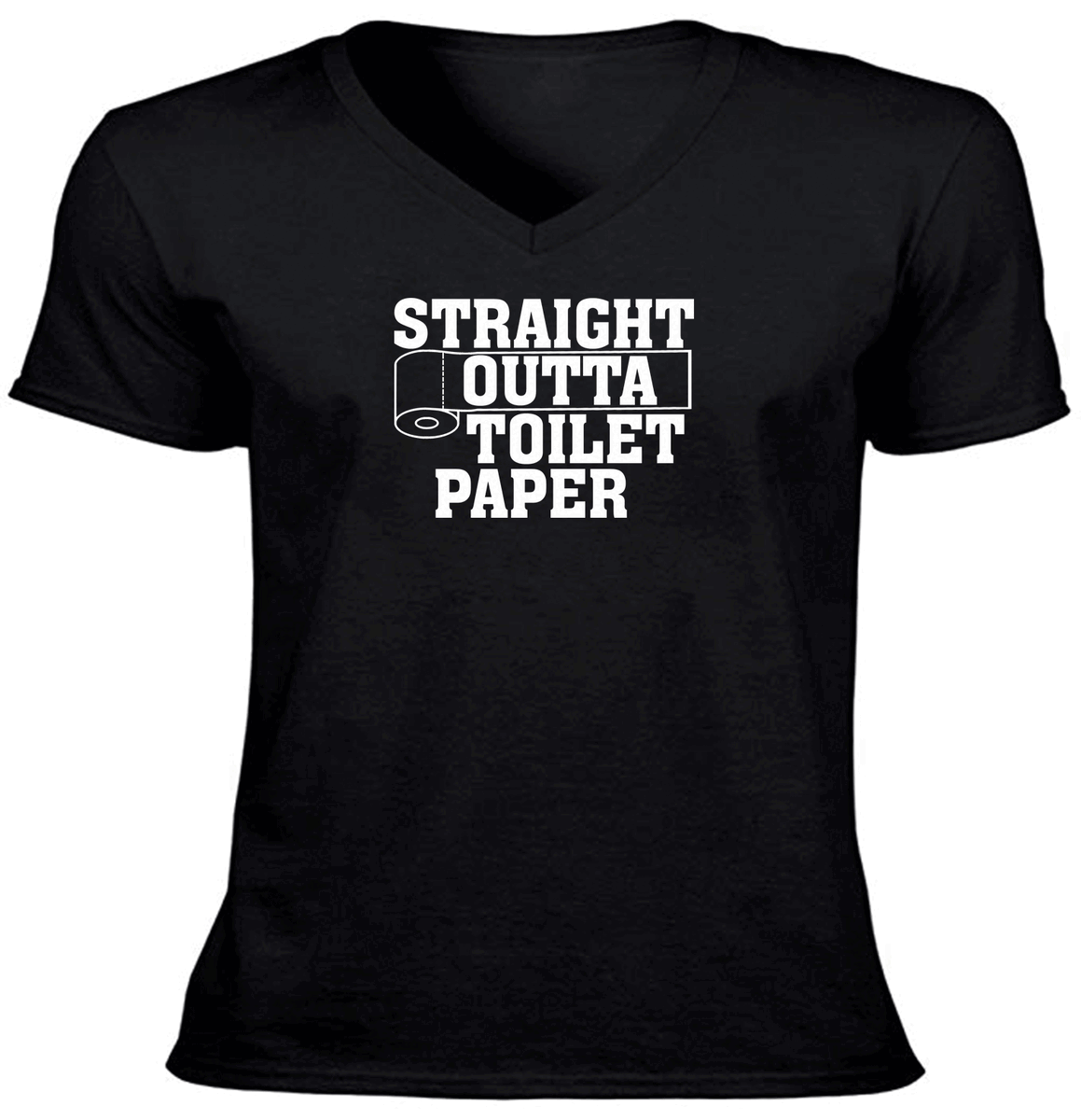 Straight Outta Toilet Paper - T-Shirt Straight Outta Toilet Paper - T-Shirt