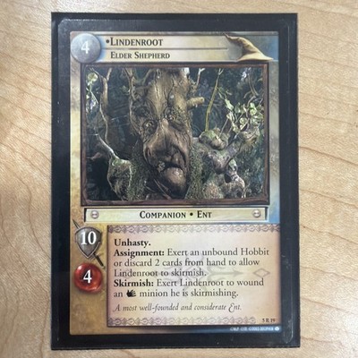 Lindenroot Elder Shepherd Lord Of The Rings TCG