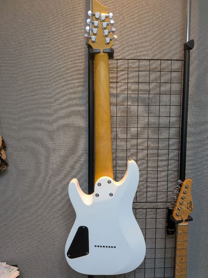 SCHECTER C-8 DELUXE SWHT 8-string guitar #QYGIIC | eBay