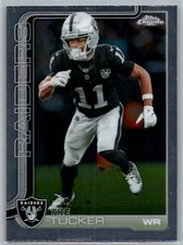 2025 Topps Chrome Football - Tre Tucker - #175 - Las Vegas Raiders