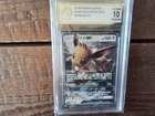 Pokemon Cards promo sr v eevee gx ar vmax secret 018/038 ex graded art card b17