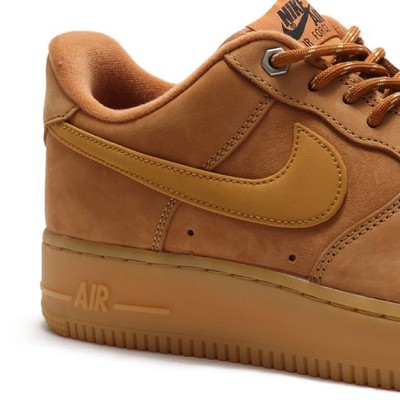 靴 Nike Air Force 1 wheat 27cm Nike Air Force One Wheat Sneakers Triple Flax Trainers Logo Retro