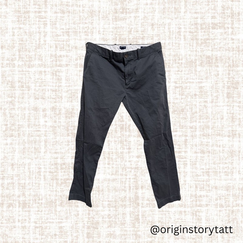 J Crew Grey Broken In Chinos 484 Slim Fit  34x30