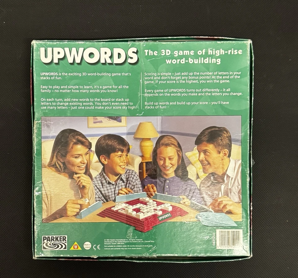 Upwords Board Game.  The 3d Game Of High Rise Word Building - Image 2 of 4