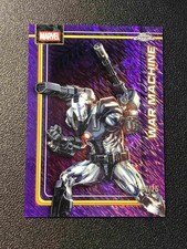 2026 Topps Chrome Marvel Comics #193 War Machine Purple Shimmer Refractor /75