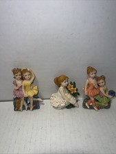 Vintage Presitge refrigerator Magnet set 3 Ballerina girls fridge dimensional