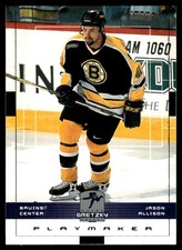 1999-00 Upper Deck Wayne Gretzky Jason Allison Boston Bruins #17