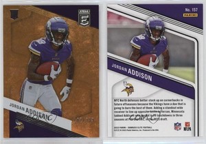 2023 Panini Donruss Elite Rookies Orange /399 Jordan Addison #157 Rookie RC