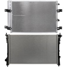 Radiator & AC Condenser Cooling Kit For 2007 2008 2009 2010 Ford Edge 3.5L