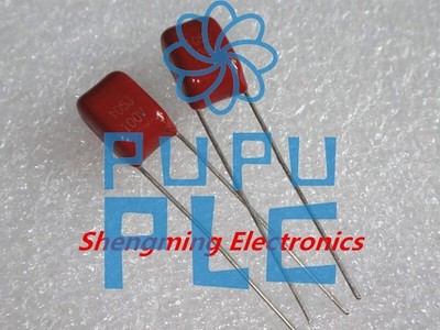 100pcs   100V 105J 1UF Metallized Film Capacitor P=5MM *cc