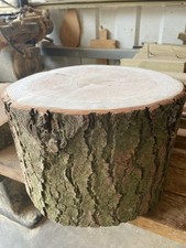 Large 14" Rustic Log Stump/trunk Ideal Garden Stool or Feature, Woodland Wedding