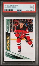 2019 PARKHURST #320 JACK HUGHES PSA 9