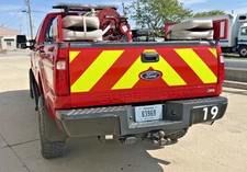 Reflective Chevron Two-Piece Panel Kit - 15 inch