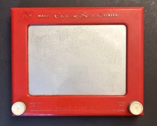 Vintage Etch A Sketch Magic Screen 505 Ohio Art The World of Toys Drawing Toy
