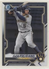 2021 Bowman Chrome Prospects Mario Feliciano #BCP-133 0nr3