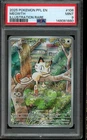 PSA 9 MINT Pokemon Meowth Phantasmal Flames Illustration Rare 106/094