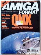 Amiga Format February 1999 Issue 120, QNX - Commodore Amiga