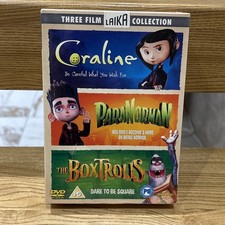 Coraline/Paranorman/The Boxtrolls (Box Set) (DVD, 2015)