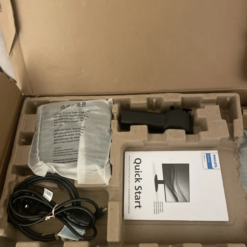 Philips 1000 Series monitor 23.8 Inch IPS LED Full HD Black new - Image 2 of 4