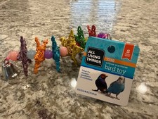 All Living Things Sound Hanging Bird Toy For Cage.