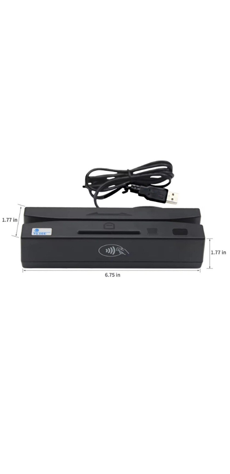 4-in-1 Card Reader Writer Magnetic EMV IC Chip RFID PSAM USB