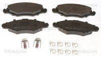 Bremsbelagsatz Scheibenbremse Triscan 8110 28025 FüR Peugeot 206 2A SW 2E Van