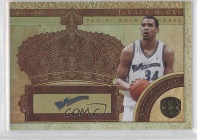 2010-11 Panini Gold Standard Gold Crowns 9/299 JaVale McGee #16 0s3