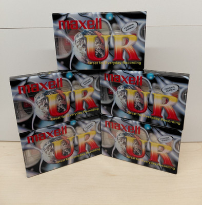 MAXELL UR 90 NEU/OVP Kassette sealed Cassette TYPE 1 IEC I Normal Position NOS