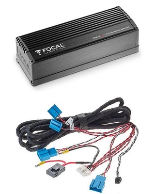 Focal Plug & Play 4 Canaux Verstärker Pour BMW X6 F16 F86 G06 X7 G07 320 W RMS - Photo 1/4