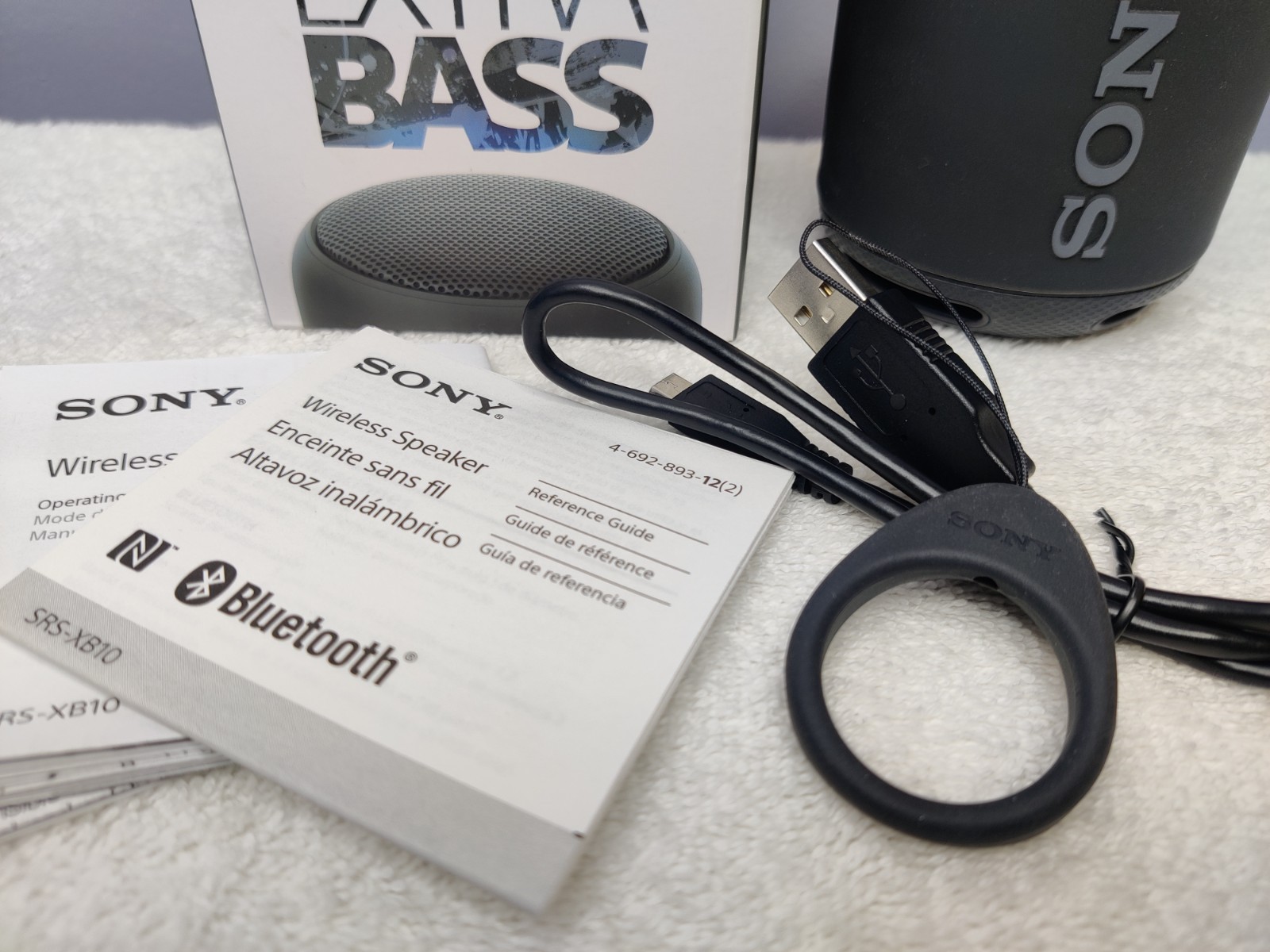 Sony Wireless Bluetooth Speaker SRS-XB10 Black Extra Bass