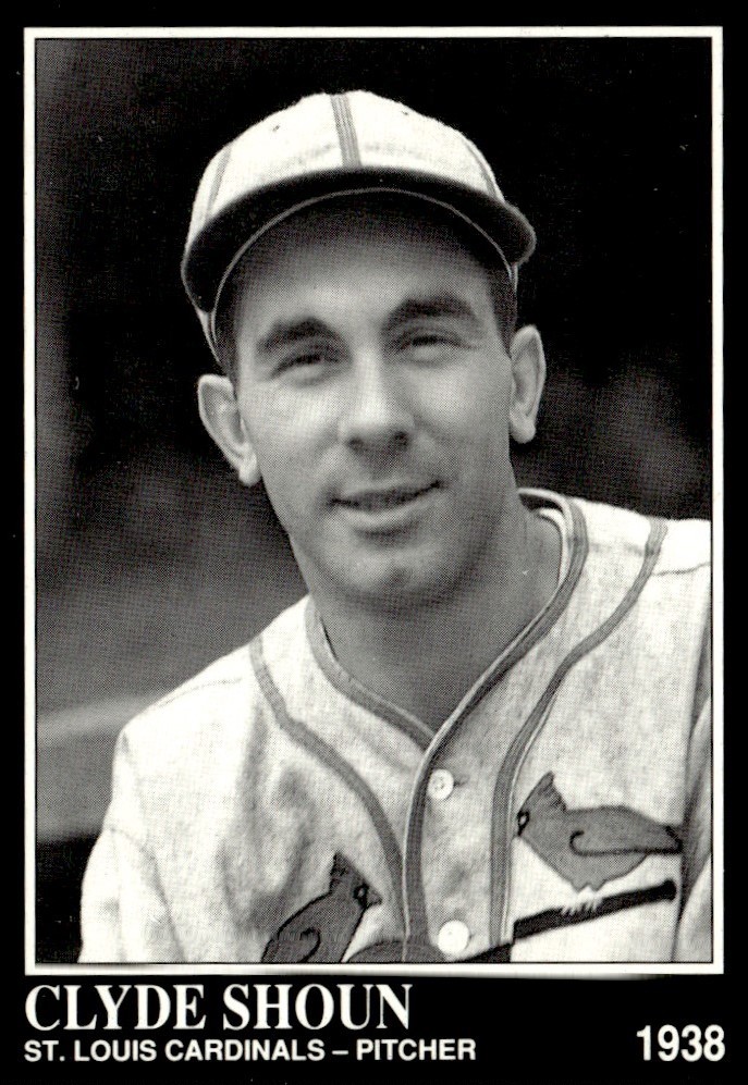 1992 Conlon Collection TSN Clyde Shoun St. Louis Cardinals #379