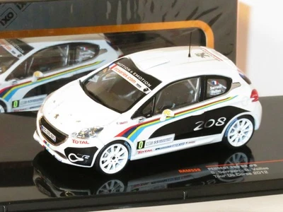 PEUGEOT 208 R2 #0 TOUR DE CORSE 2012 SARRAZIN VEILLAS IXO RAM559 1:43 OUVREUR - Photo 1/4