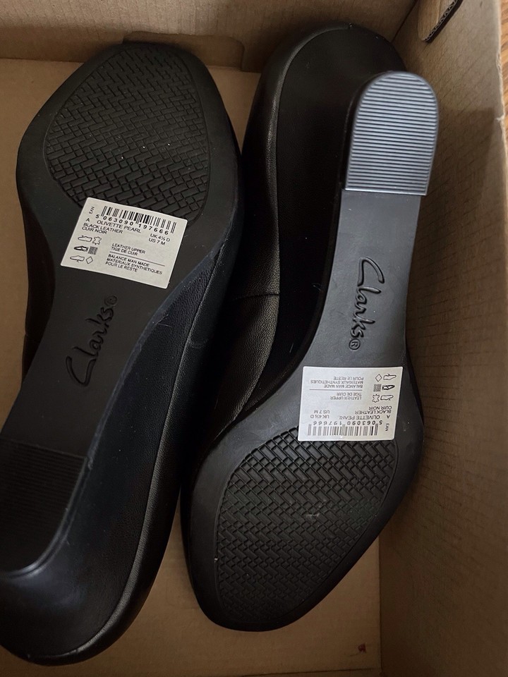 Clarks Olivette Pearl – Scarpe Décolleté Donna In Pelle Eleganti E Comode